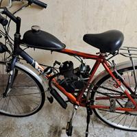 Bicicletta con motore aggiunto 80