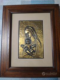 Quadro "Madonna col bambino" 