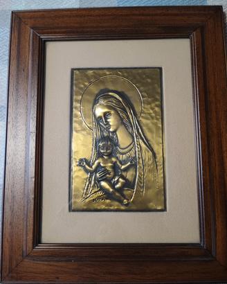 Quadro "Madonna col bambino" 
