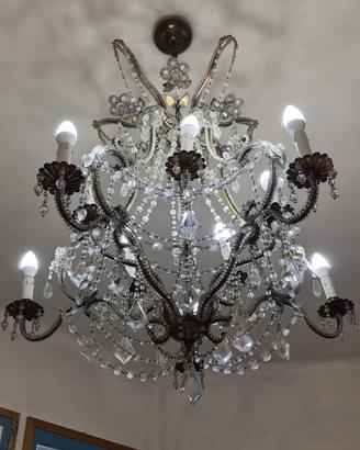 Splendido Lotto di 4 Lampadari d'Epoca