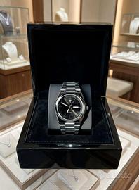 Orologio Uomo Poedagar Nero Nuovo Accaio inox