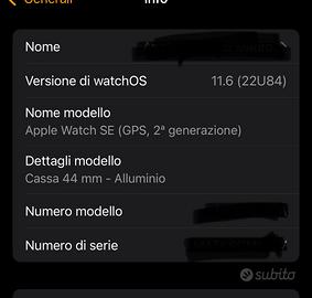 Apple watch se 2 44 mm