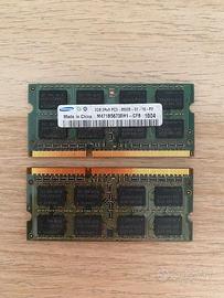 RAM per laptop DDR3 2x2GB