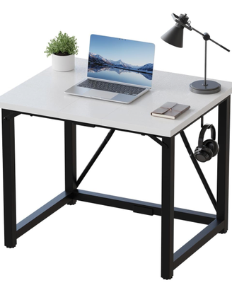 JUMMICO Scrivania da Lavoro 80 × 50 cm Tavolo Info
