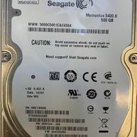 Hard disk seagate 2,5" 500gb sata2