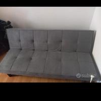 Divano letto grigio