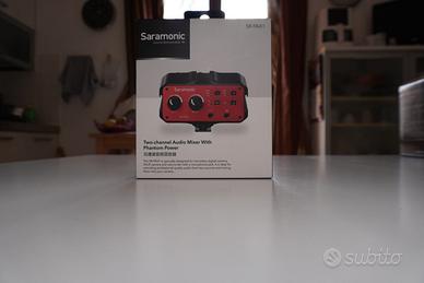 NUOVO MAI USATO Saramonic Two Channel Audio Mixer