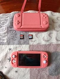 switch portatile rosa 
