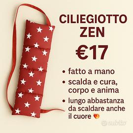 Cuscino termico con noccioli