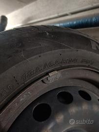 gomme +cerchi in ferro 185/65 r14