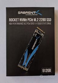 SSD Sabrent ROCKET 512GB