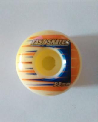 Rotelle Skateboard Fast Skates by Moska 53mm