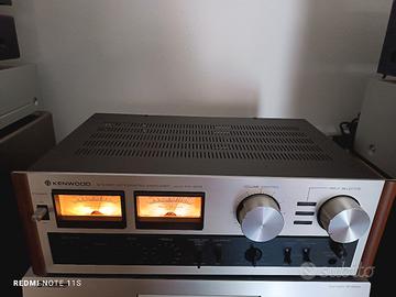 Amplificatore Vintage Kenwood Con Vu-Meter X Hi-Fi
