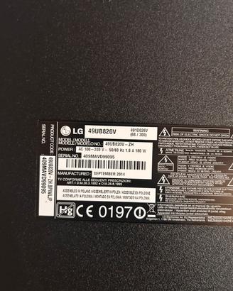 Tv Lg 49”