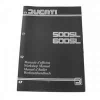 Manuale officina in PDF per Ducati 500 600 SL - 98
