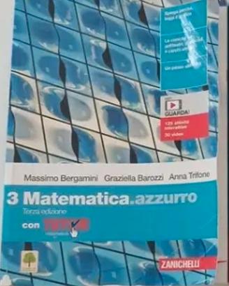 Libro matematica - Multimediale azzurro 3