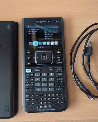 Calcolatrice grafica ti-nspire cx cas + cavo usb