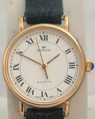 NUOVO Orologio Donna Berios Lady Quartz vintage