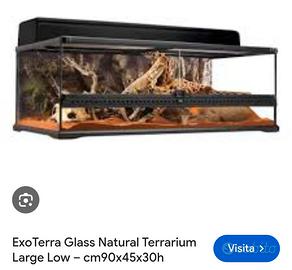  Terrario Exo Terra low 90x45x30