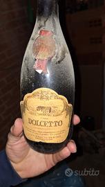 Vino DOLCETTO 1973 Poderi Scanavino Priocca D'Alba