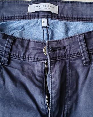Pantalone Uomo Sonny Bono Blu Scuro - Taglia 48