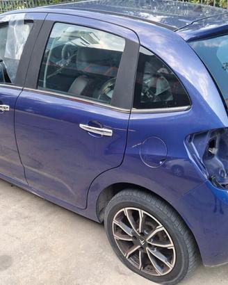 Citroen C3 II 1.2L benzina anno 2015 per ricambi (