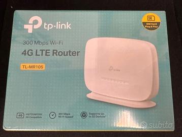 Router TP-Link TL- MR105 4G LTE nuovo