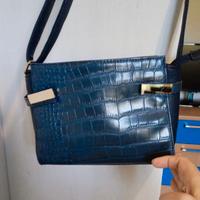 Borsa tracolla blu