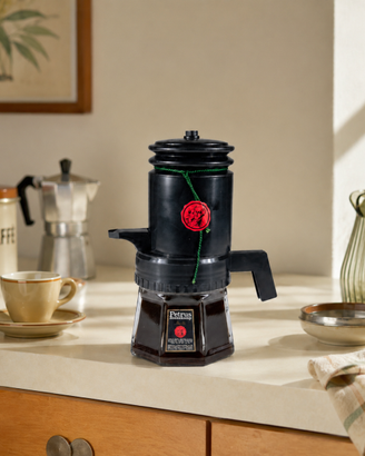 Caffettiera Petrus Boonekamp sigillata vintage