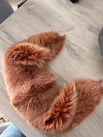 Pelliccia vera volpe arancio – anni ’50