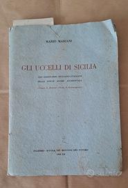 Mariani, Gli uccelli di Sicilia, 1942