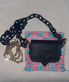 BORSA CHIARA FERRAGNI SMOOTH CALF PU CROSSBODY