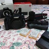 Canon Eos 600D + Battery Grip