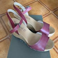 Sandali Timberland Earthkeepers zeppa bordeaux