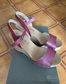 Sandali Timberland Earthkeepers zeppa bordeaux