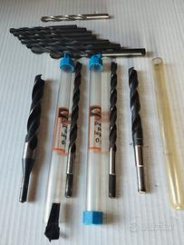 Set Punte Trapano Legno e Metallo HSS pz.12