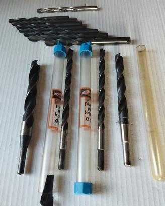 Set Punte Trapano Legno e Metallo HSS pz.12