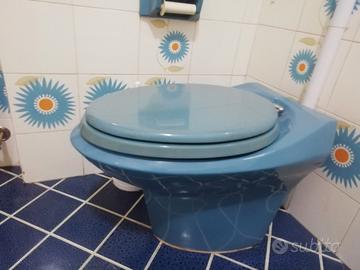 Wc azzurro pozzi Ginori