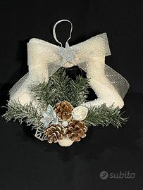 Decorazione natalizia per porta