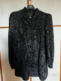 Pelliccia astrakan vintage