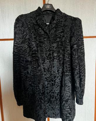 Pelliccia astrakan vintage