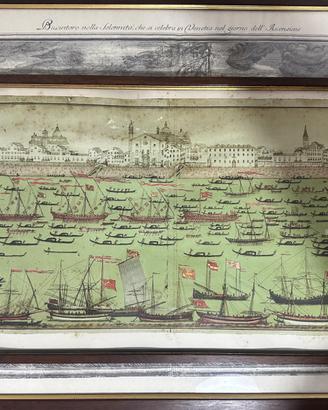 Stampa regata Venezia