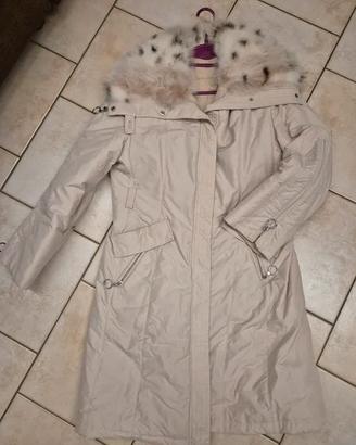 Cappotto invernale interamente foderato in lapin