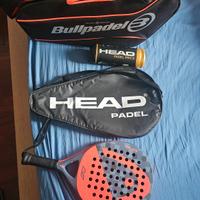 Set Padel (Borsa, racchetta, palline)