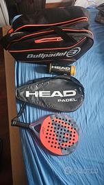 Set Padel (Borsa, racchetta, palline)