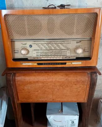 Radio a valvole Sinfonia
