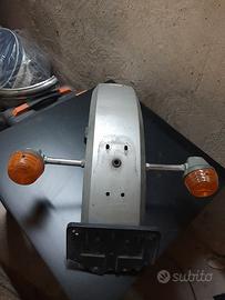Parafango grigio originale Guzzi 350