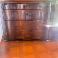 Cassetiera con ribaltina