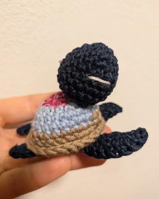 Peluche tartaruga uncinetto