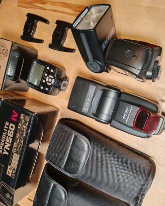 Coppia flash speedlight Yongnuo YN560 IV